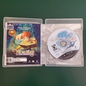 Ni No Kuni: Wrath of the White Witch (PS3, 2013) RPG No Manual